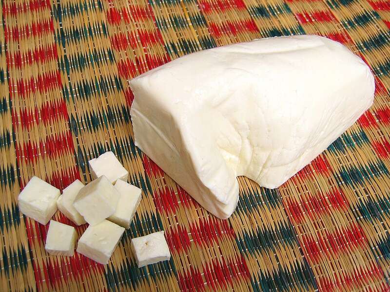Fresh milk and paneer