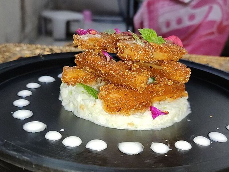 Kashmiri Nadru Monji lotus-stem pickle